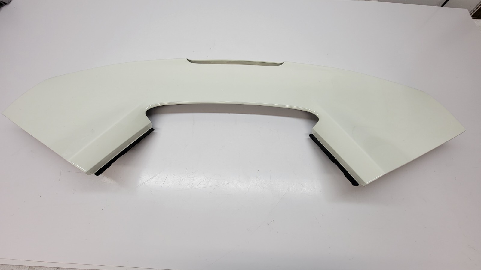 FERRARI 488 GTB COUPE REAR SPOILER DECK LID PANEL OEM 86130811 WHITE