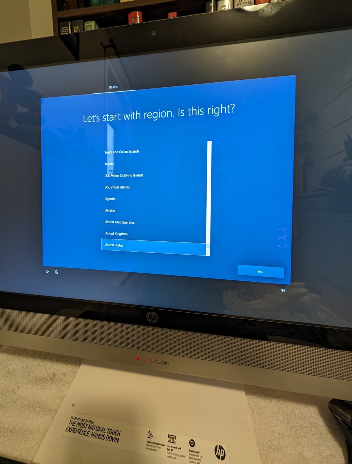 HP Envy 23o014 AllInOne Desktop Touchscreen & Beats Audio eBay