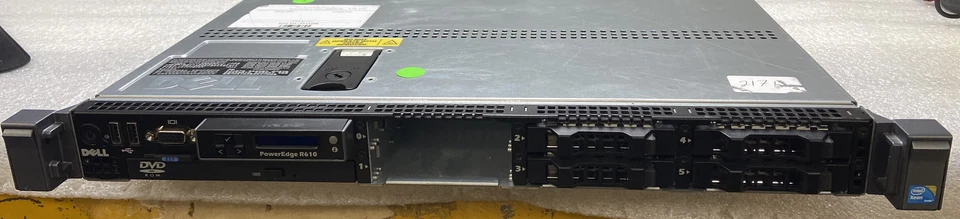 Dell PowerEdge R610 1U Server BOOTS Xeon E5504 @ 2.0Ghz 4 Cores 24GB RAM NO HDDs - Image 4 of 4