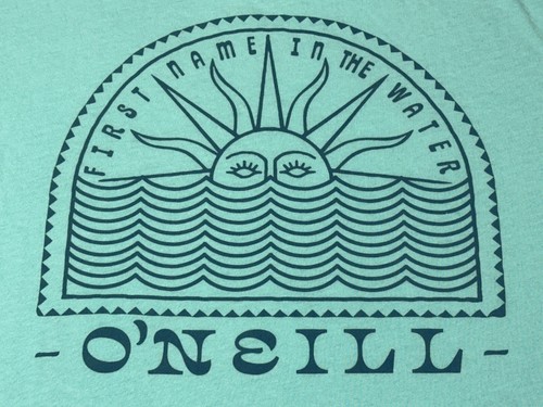 O'NEILL Herren T-Shirt TEAL GR: M - MEDIUM - VORNAME IM WASSER - O'NEILL