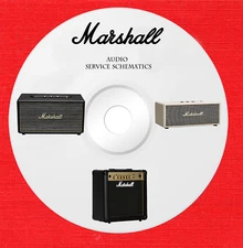 Marshall Audio Repair Service owner manuals on 1 dvd in pdf format 