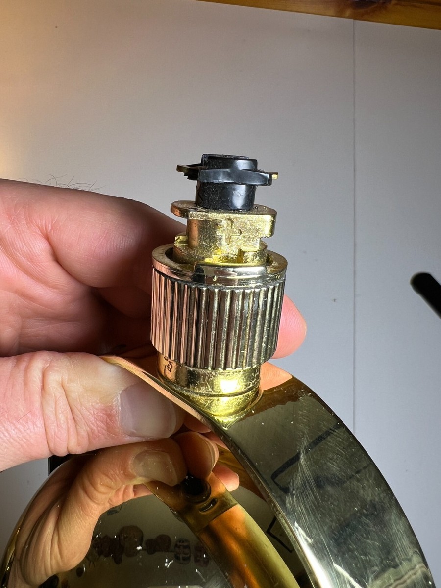 Vintage Gold Progressive Track Light Lighting Head Can Canister