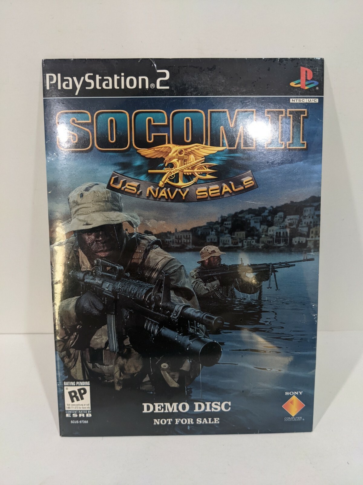 Sony Playstation 2 Ps2 Socom Ii 2 Us Navy Seals Brand New Sealed Demo Disc Ebay