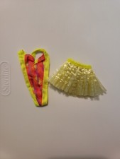1990 Barbie Hawaiian Fun Skipper Swimsuit Skirt Outfit Bathing Suit 5942
