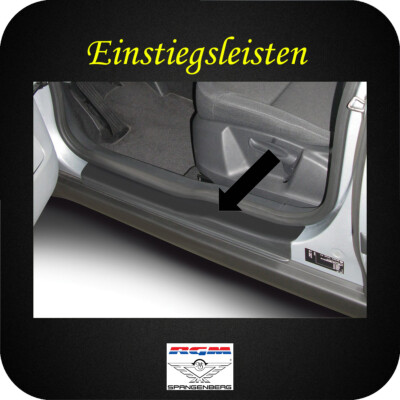 Original RGM Einstiegsleisten schwarz für Skoda Yeti SUV ab Baujahr 08.2009-