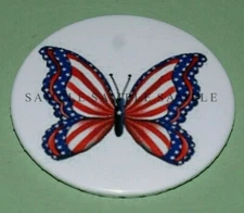 American Butterfly July 4th Magnet USA Patriotic Country America Freedom