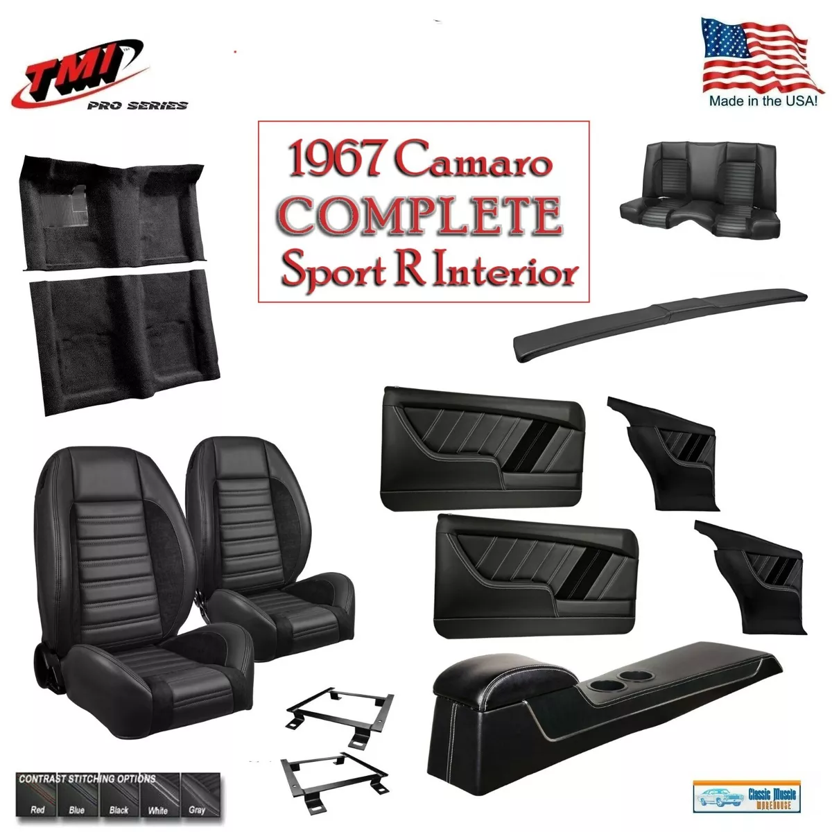 67 camaro interior kit deals