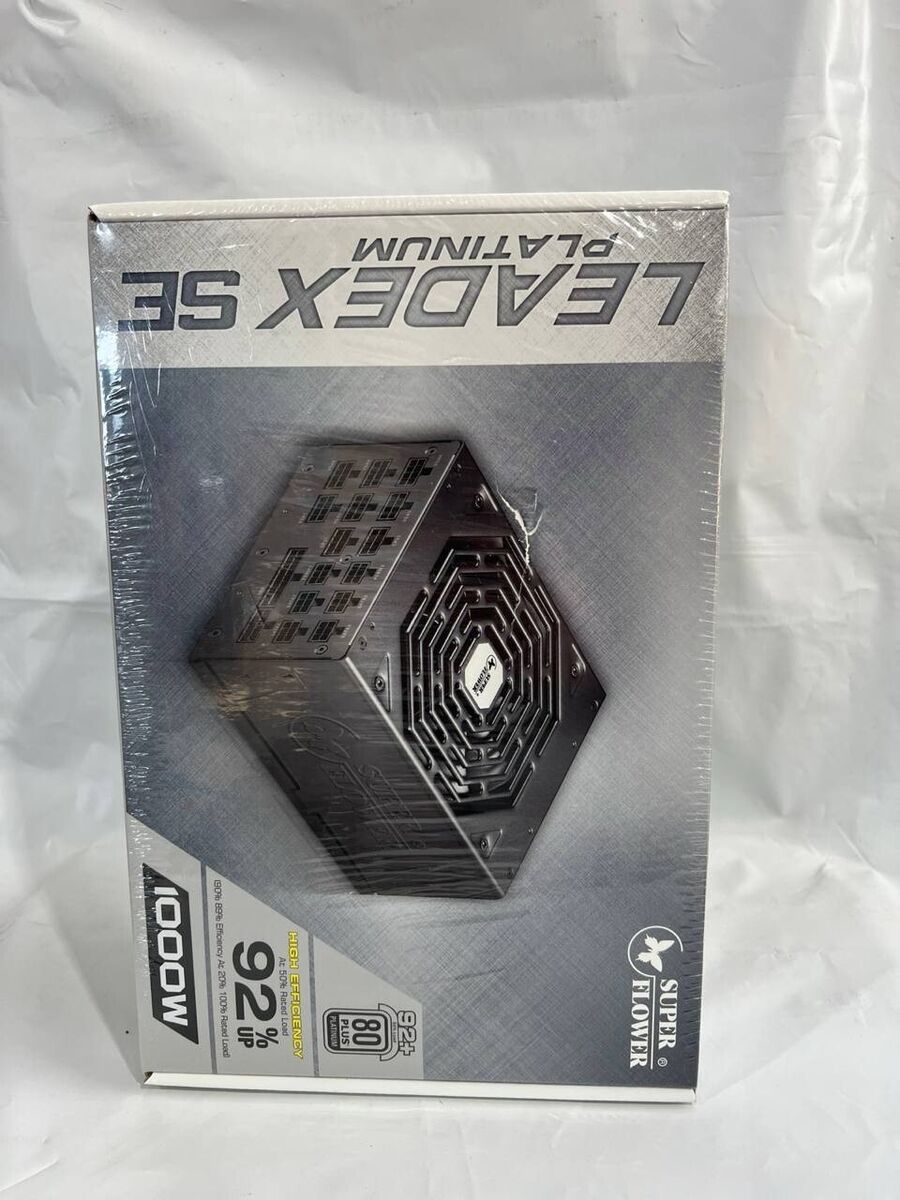 Super Flower Leadex Platinum SE 1000W 80+ Platinum Fully Modular Flat Ribbon PSU | eBay Super Flower Leadex Platinum SE 1000W 80+ Platinum Fully Modular Flat Ribbon PSU | eBay