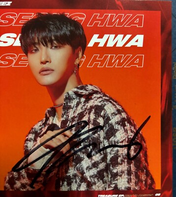 ateez アチズTREASURE EP. Map To Answer サン ATEEZ [TREASURE EP. Map To Answer [Type-Z] ] Autographed Signed