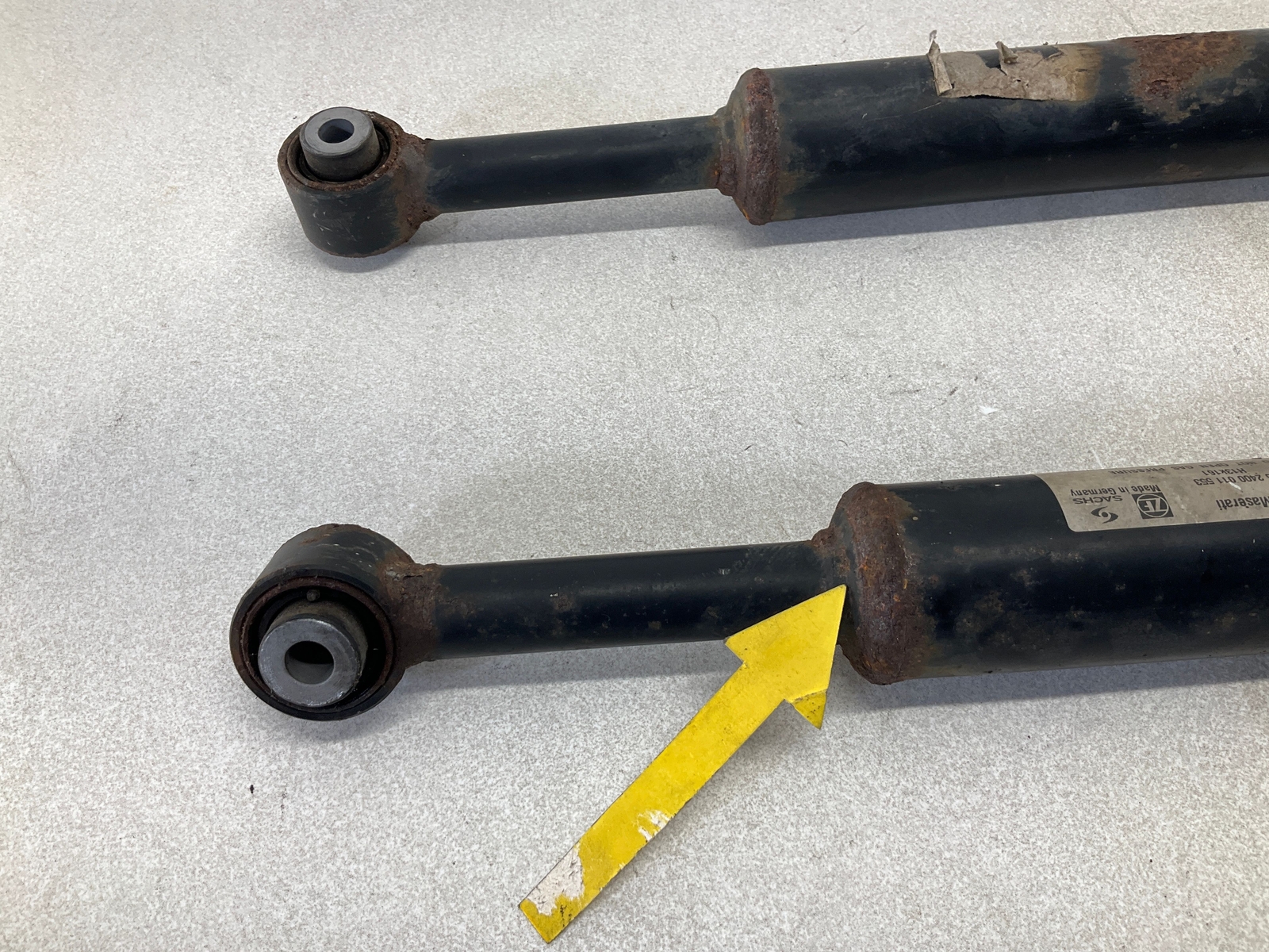 17-20 MASERATI Levante Rear Left Driver & Right Passenger Strut Shock Absorber