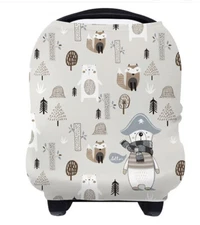 Nursing Cover Breastfeeding Scarf for Girls and Boys by Yoofoss (Fox)