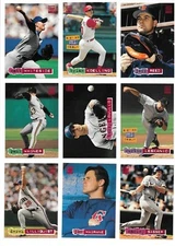 1994 Topps Stadium Club Baseball Trading Cards / You Choose #s 501 - 701 / mb8