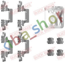 BRAKE PAD FITTING KIT REAR FITS AUDI A4 ALLROAD B9 A4 B9 A5 A6 ALLROAD C8 A6
