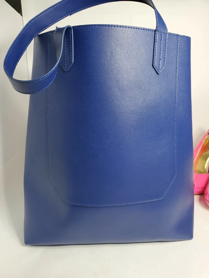 Sak Fifth Avenue woman Blue Large Tote Hobo Double Handle Bag 14x15(H)x5" - Image 3 of 4