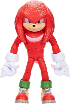 Sonic The Hedgehog Sonic3 Movie Action Figures 5'' Articulated Knuckles Collector