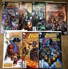 JUSTICE LEAGUE CRY FOR JUSTICE 1 2 3 4 5 6 7 2009 DC COMICS
