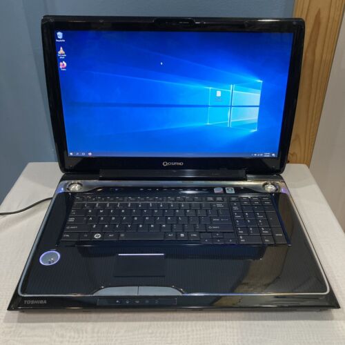 Toshiba Qosmio G55-Q804 18.4” Gaming Laptop (2008) Intel P7350, Nvidia 9200M GS