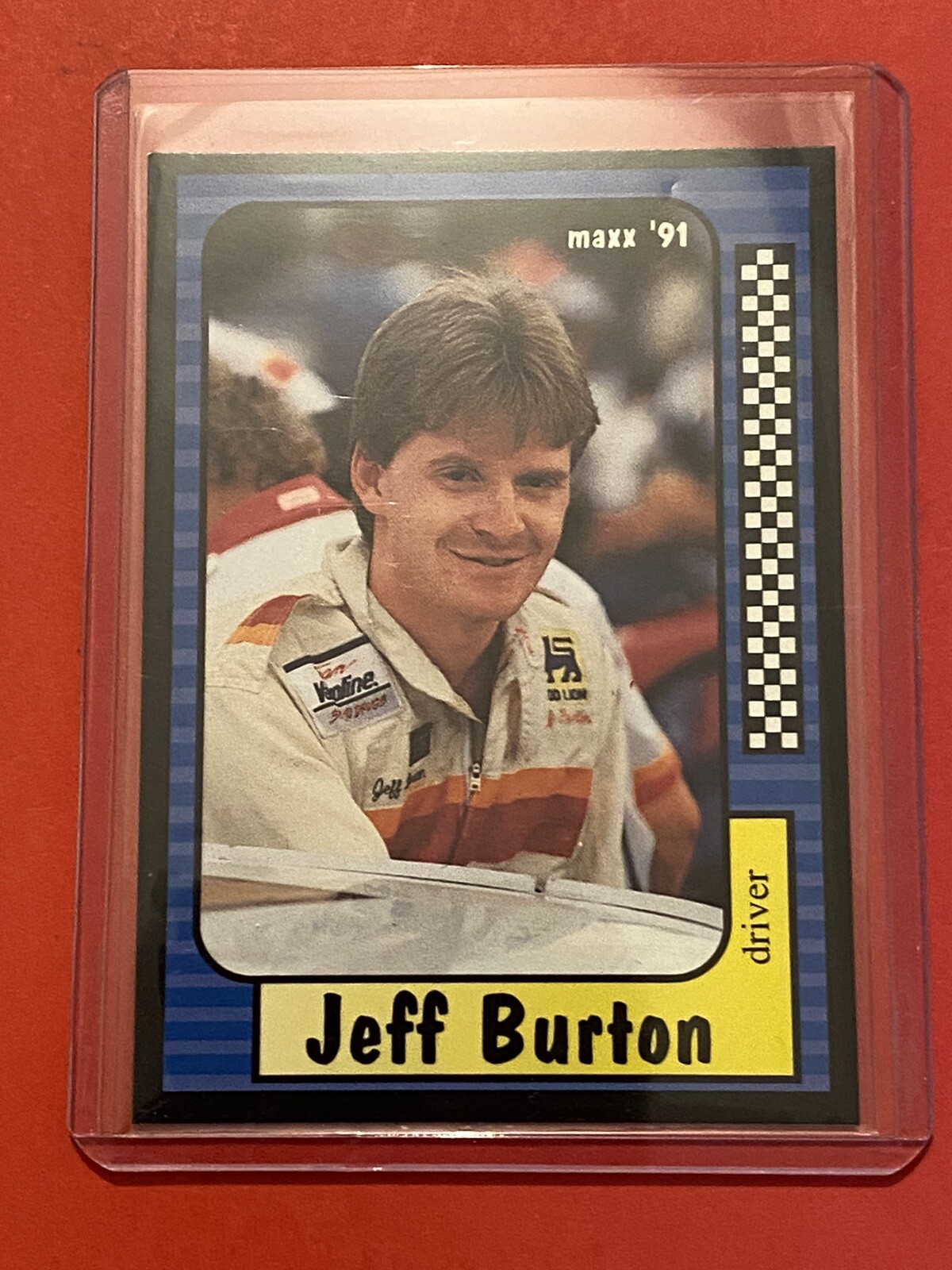 1991 Maxx Collection - #201 Jeff Burton (RC)