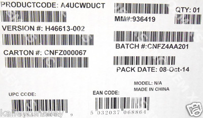 Intel A4UCWDUCT Accessory Airduct New Bulk Packaging