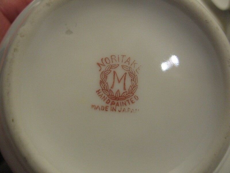 5 Piece Noritake N1065 Tea Set Gold Encrusted Japan VGC | eBay