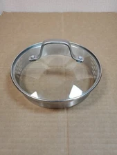 Calphalon Glass Replacement Pot Pan Strainer Lid 6 3/8" Rim to Rim