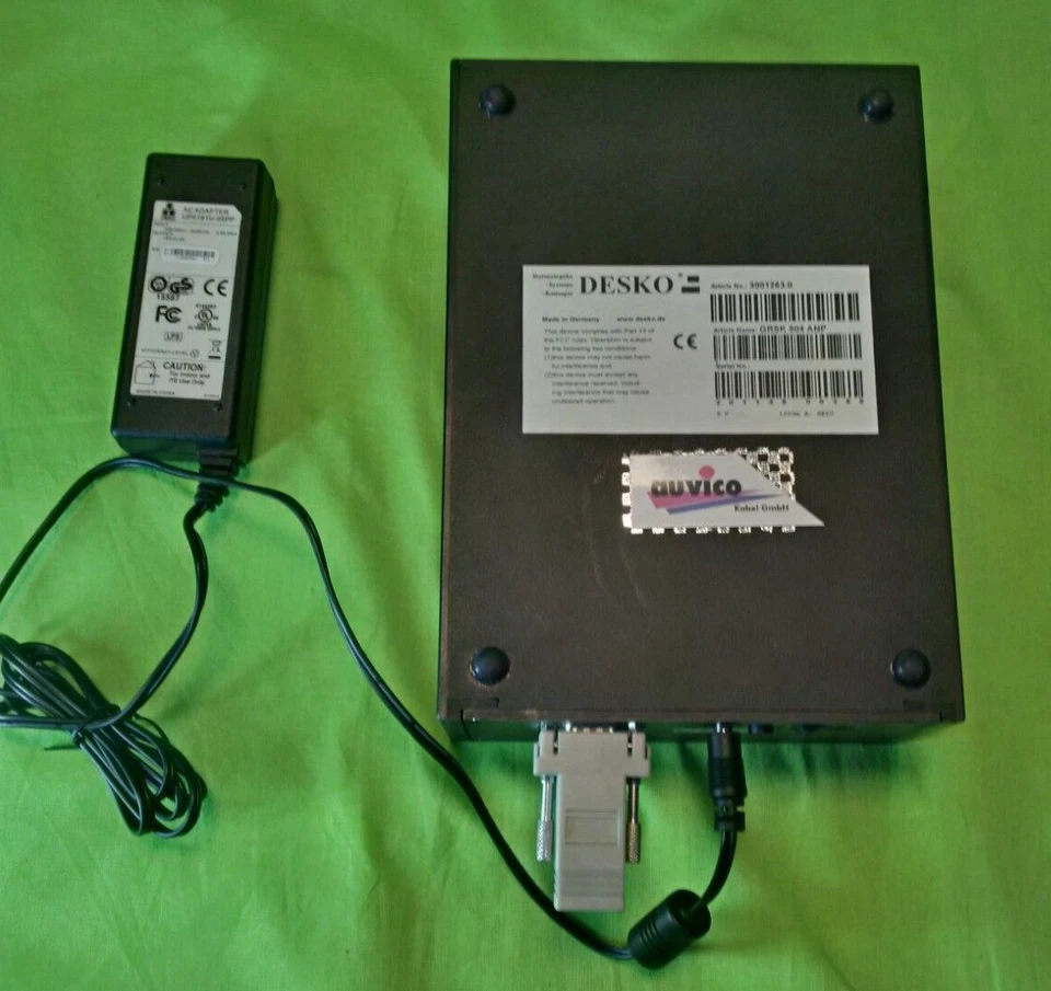 Airport  Scanner DESKO GRSK 504 ANP  Barcode Scanner  Ticket Bordkarten scanner - Bild 2 von 4