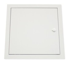 White Metal Access Panel with Picture Frame to suit 600x600mm opening