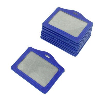 10 Stück Horizontal Mitarbeiter Name Badge Holder Kartenhalter Namenschilder 