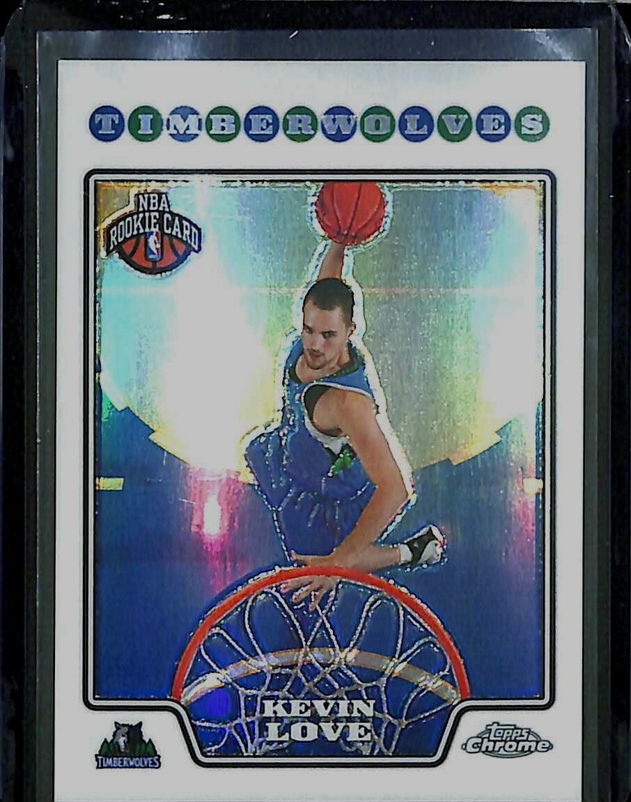 2008-09 Topps Chrome Rookie Refractor #185 Kevin Love