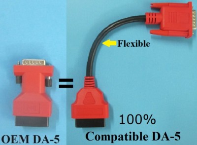OBD1 OBD-I Cable Compatible with Snap On Scanner DA-5 J1962 to