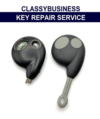 Repair service for Cobra 7777 Car Alarm Remote Key Fob Repair New Case Battery