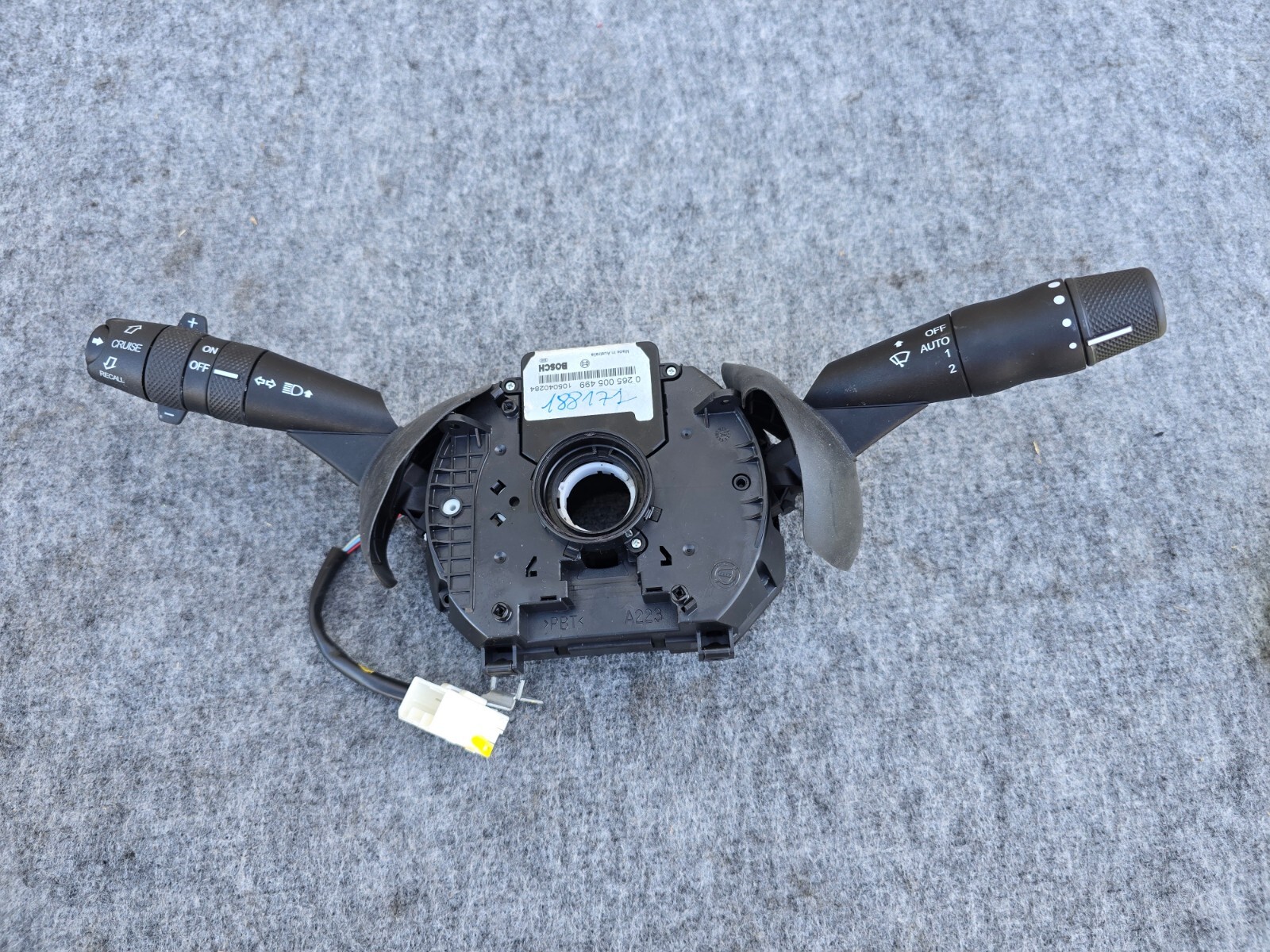 STEERING COLUMN COMBINATION SWITCH OEM 03-19 MASERATI QUATTROPORTE GRANTURISMO