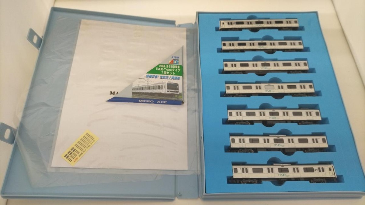 209 series MUE TRAIN type 7 car set Model number A 7654 209 series MUE TRAIN type 7 car set Model number A 7654