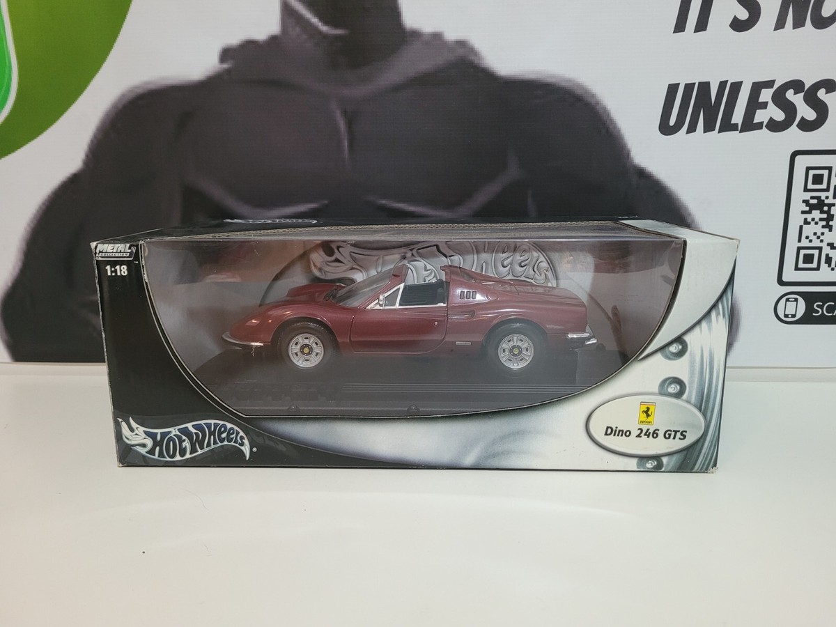 ミニカー Hot Wheels Ferrari Dino 246 GTS First Look: Hot Wheels Retro Entertainment Ferrari Dino 246