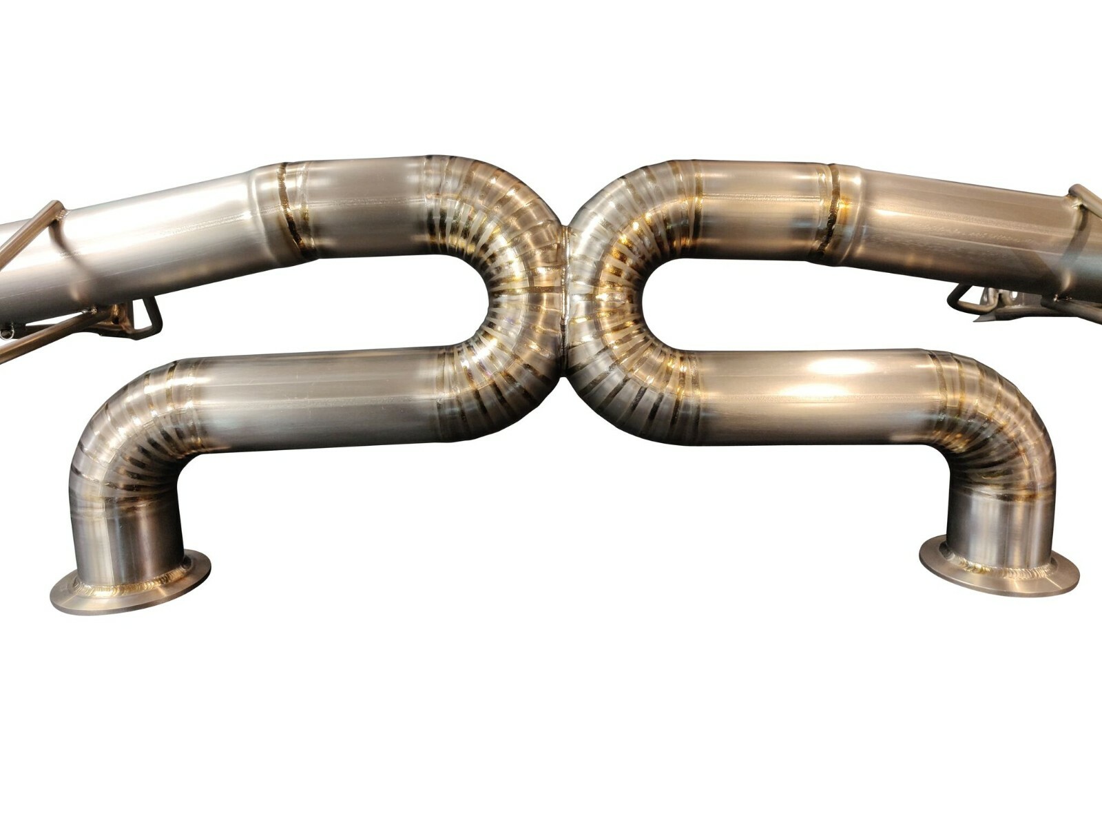 AUDI R8 4.2L V8 08-15 TOP SPEED PRO-1 Titanium  X-Pipe Exhaust System