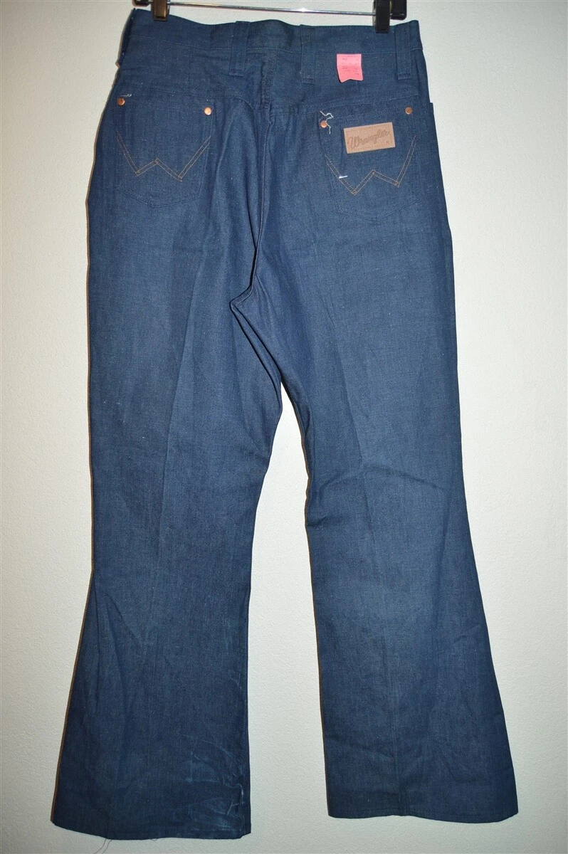 vintage 70s WRANGLER BELL BOTTOM WOMEN S DENIM JEANS PANTS