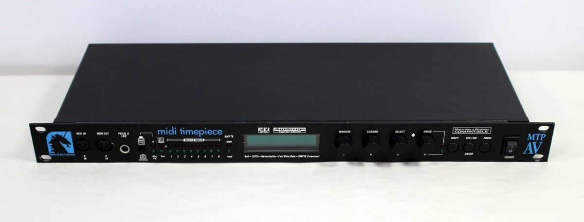 MOTU Mark Of The Unicorn MTPAV MIDI Timepiece MTP AV Time