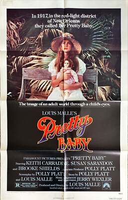 Pretty Baby (1978) One Sheet Movie Poster - Brooke Shields | eBay