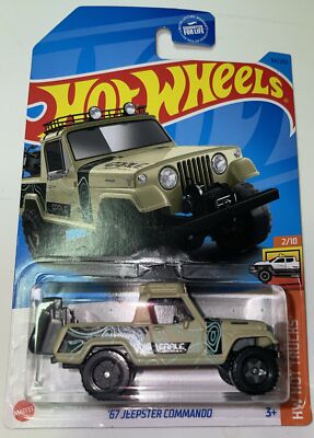 2023 HOT WHEELS - '67 JEEPSTER COMMANDO 94/250 - HW HOT TRUCKS 2/10 - 1:64