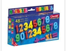 Quercetti ABC Magnetic Numbers - 48 Piece Number Magnet Set
