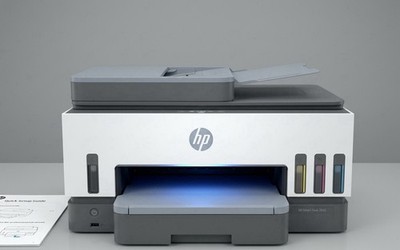 HP Smart Tank 7602 All-in-One Printer, Wireless, Tanks Filled, Wireless Printer