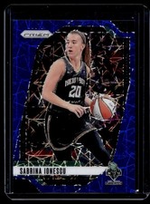 2024-25 Panini Prizm WNBA Blue Velocity Charisma Osborne RC Phoenix Mercury #20