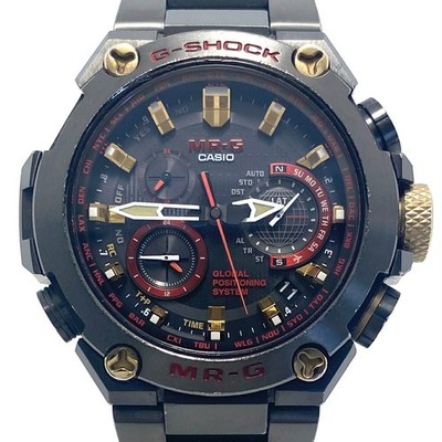 CASIO G-Shock MR-G MRG-G1000B-1A4JR Titanium Red GPS Hybrid Funkgerät Solar...