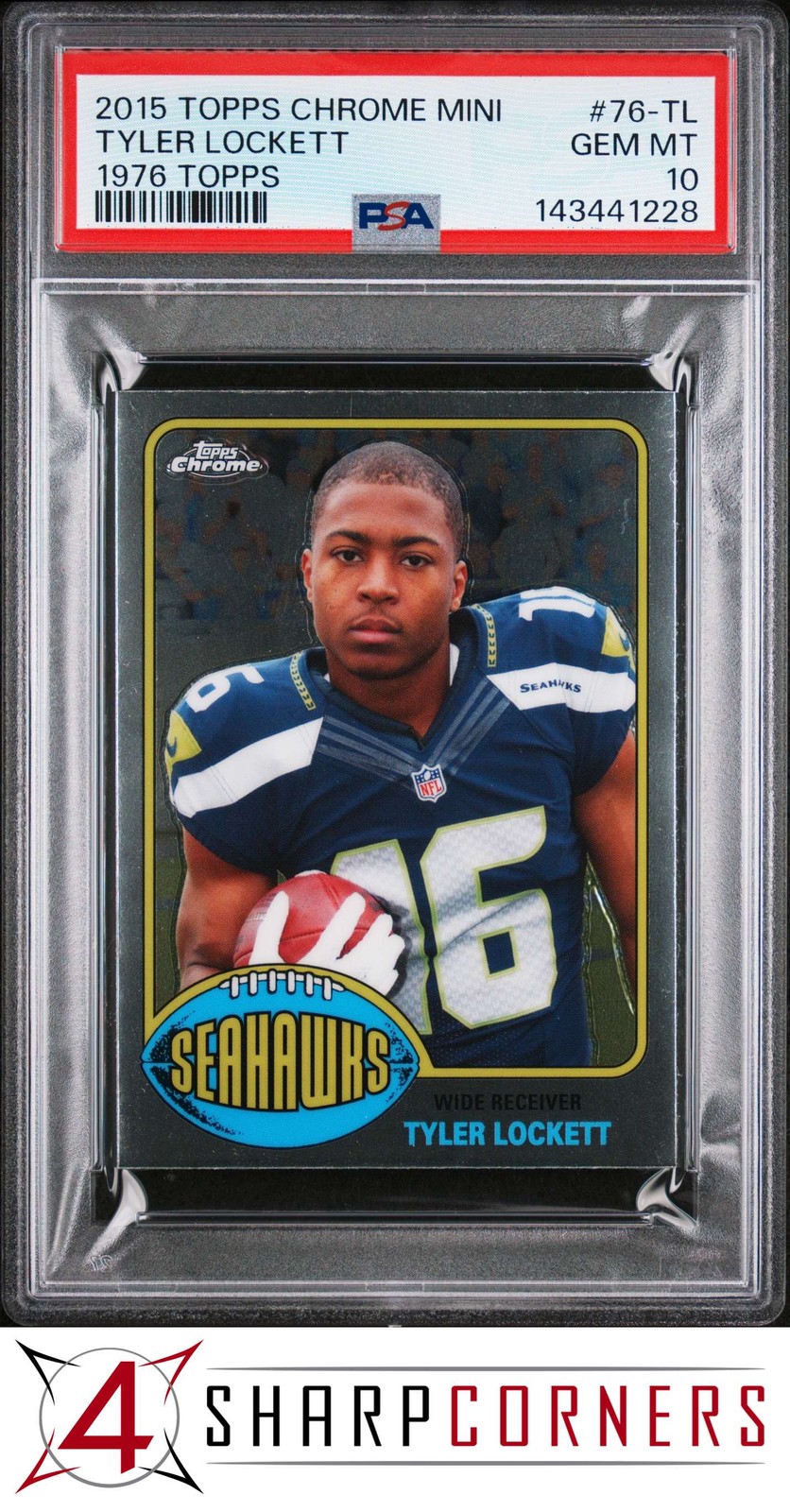 Tyler Lockett Topps Chrome Mini 1976 Topps #76TL Base