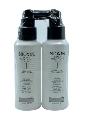 (Pack of 2) Nioxin System 1 Treatment Scalp Hair Treatment 3.38 oz sale