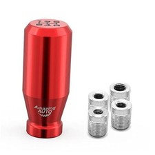  Red 5 Speed Automatic Manual Weighted Shifter Knob Gear 5speed-ZSPW05-Red