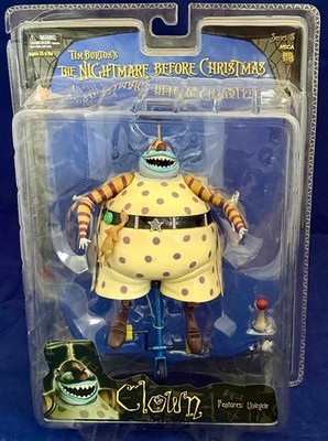NECA THE NIGHTMARE BEFORE CHRISTMAS CLOWN SERIES 5 Unicycle NEW!