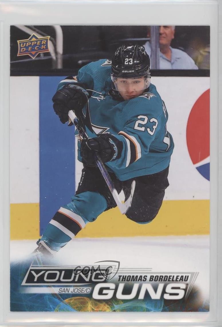 2022-23 Upper Deck Series 1 Young Guns Jumbo Thomas Bordeleau #210 e9p