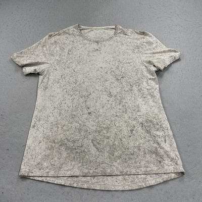 Lululemon Shirt Womens Large? Ivory White Wash Opal Love Crew Tee Gym Workout