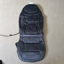 Vibration Back Massager with Heat, Massage Seat Cushion with 6 Vibrating Motors